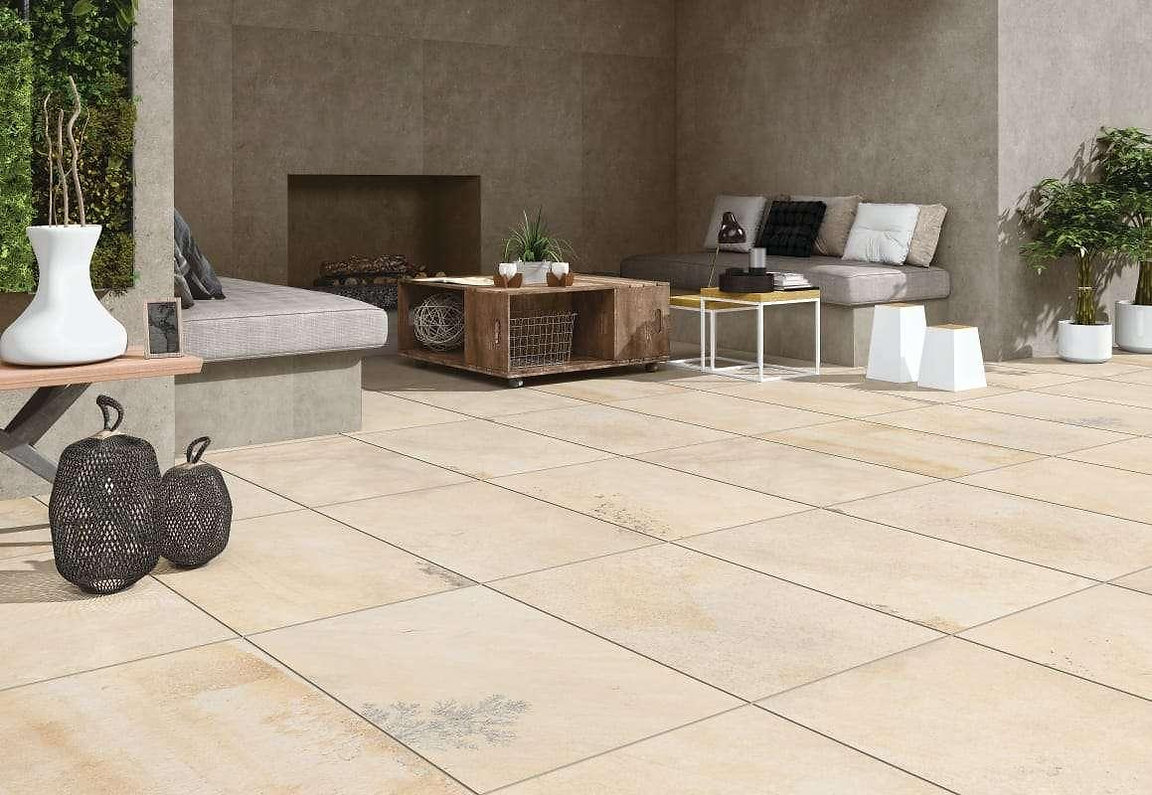 20mm HS Beige Porcelain Paving 600x900mm