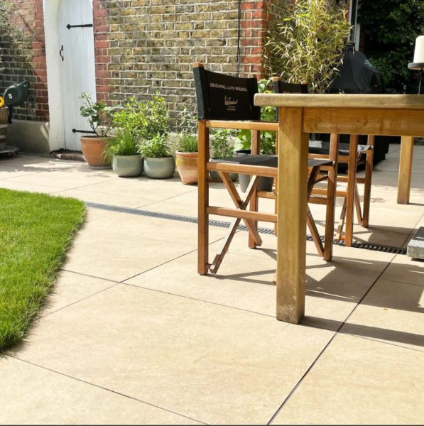 20mm HS Beige Porcelain Paving 600x900mm — view 2