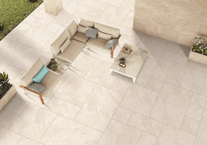 20mm Quartz White Porcelain Paving 600x900mm — view 3
