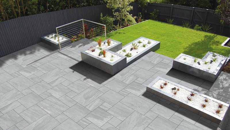 20mm Kandla Grey Porcelain Paving 600x900mm