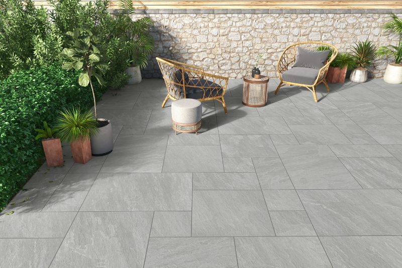 20mm Kandla Grey Porcelain Paving 600x900mm — view 2