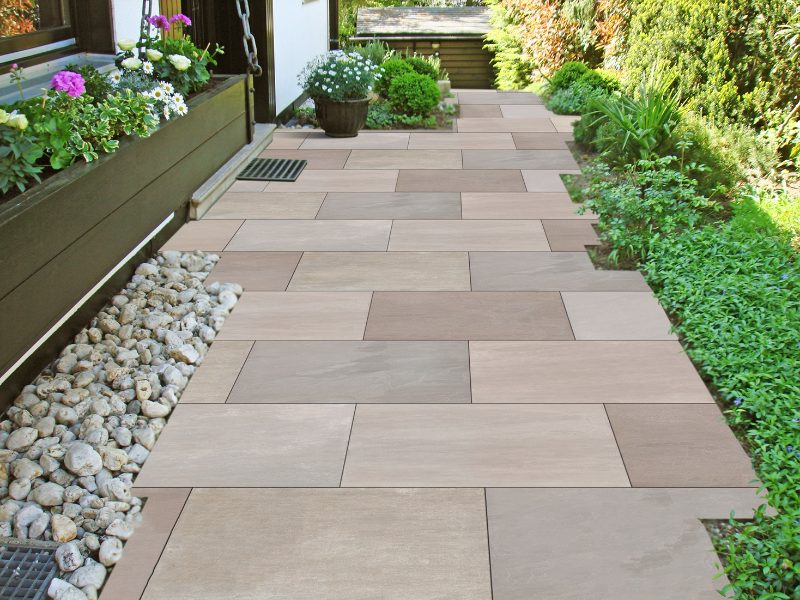 20mm Raj Green Porcelain Paving 600x900mm — view 3