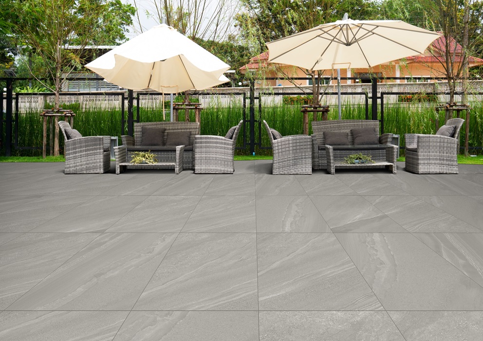 20mm Crossover Grey Porcelain Paving 600x900mm