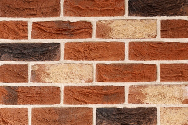 Traditional Red Blend Brick Slip